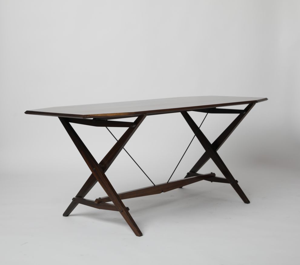 Franco Albini, tavolo modello TL2 "Cavalletto", Prod. Poggi 1950
